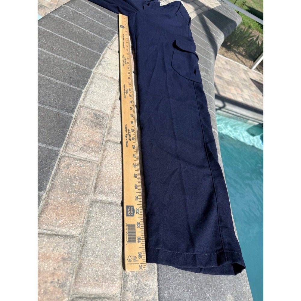 Bulwark FR Cargo Pants Men's 32x37 Navy CAT 2 NFPA 2112 ATPV 11 PMU2NV - Picture 8 of 10